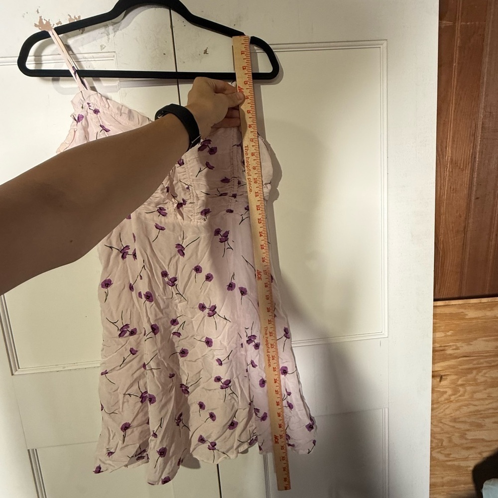 ASTR The Label Ryder Floral Minidress Pink A-Line Size Large Flowers Purple - Picture 4 of 14
